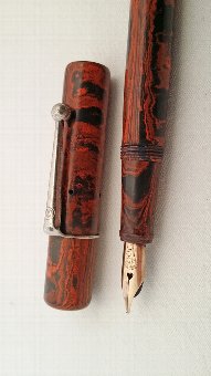 Antique Onoto lever-filler fountain pen.