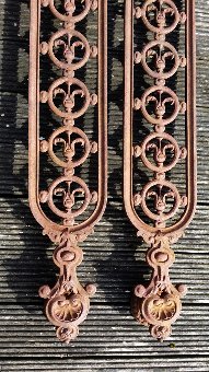 Antique Cast Iron Stair Balusters