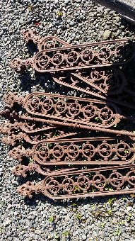 Antique Cast Iron Stair Balusters