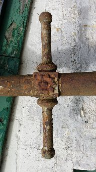 Antique Cast Iron Lamp Post