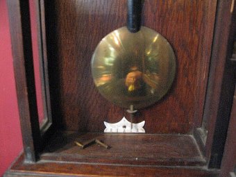 Antique Single Weight Vennia Regulator Clock