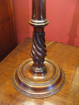 Antique Wooden Electric Light