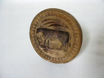Antique  19th Century butter stamp-print-Mold