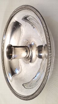 Antique Silver plate Chamberstick