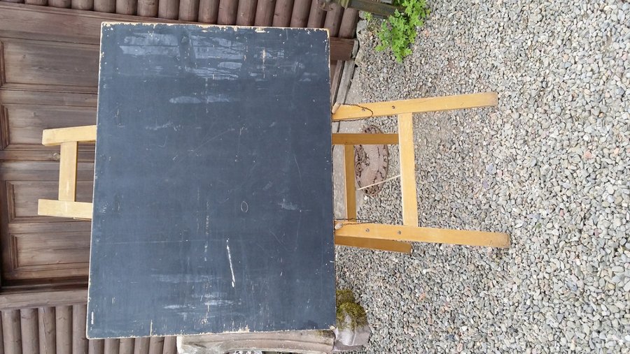 Black Board and Easel