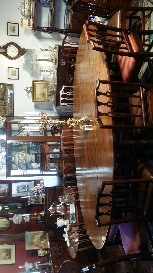 Antique An Irish George III Mahogany Wake/Dining Table