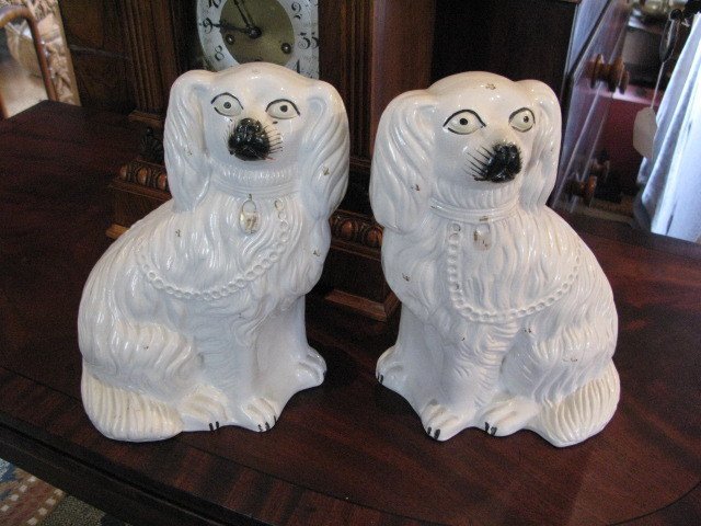 A Pair of Staffordshire Wally Dogs