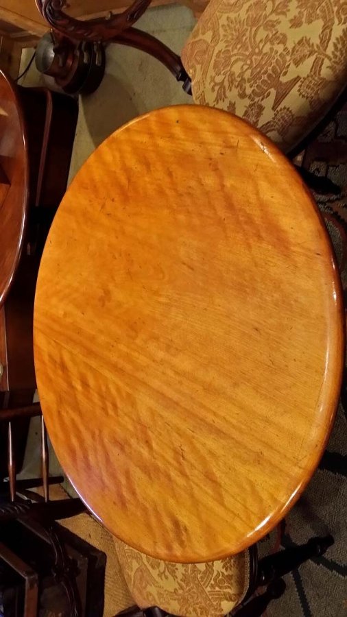 Satin Birch Table