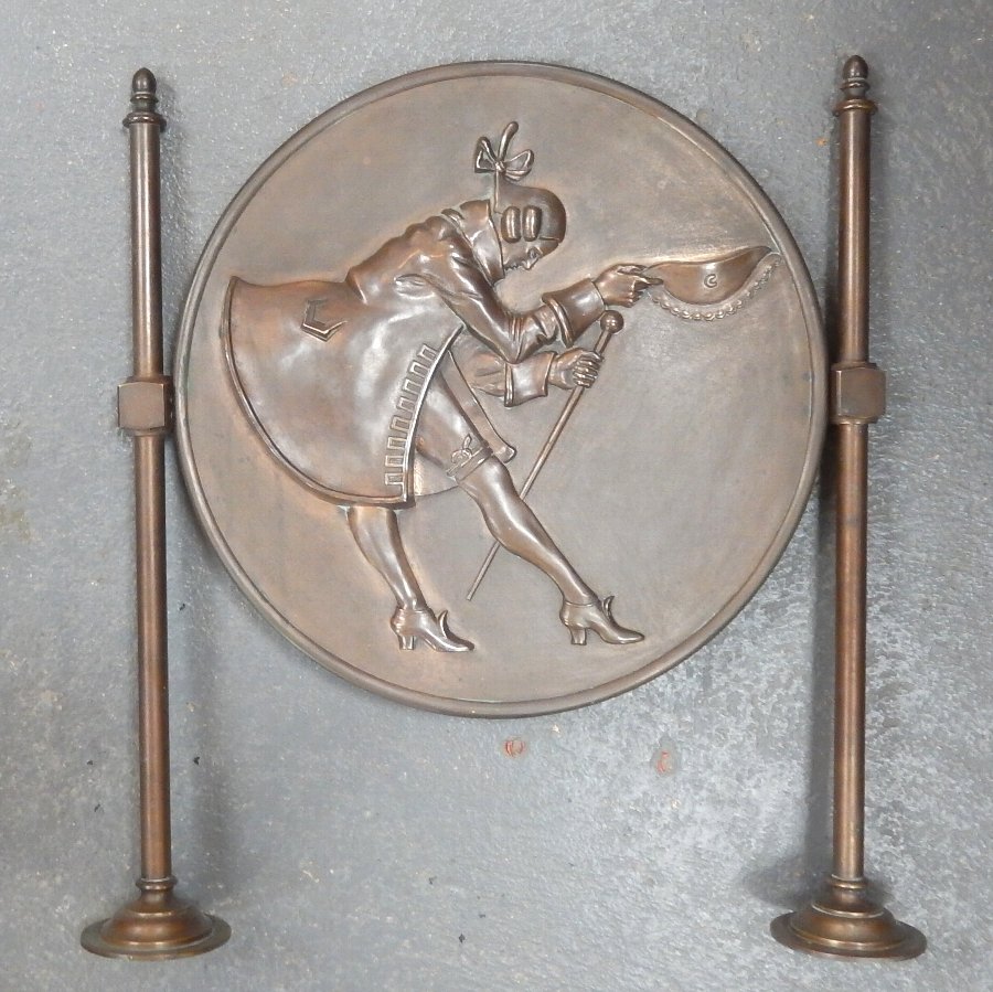 Bronze Fire Guard, c1920