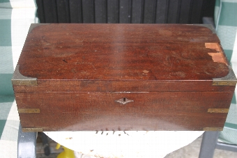 brass banded writing slope