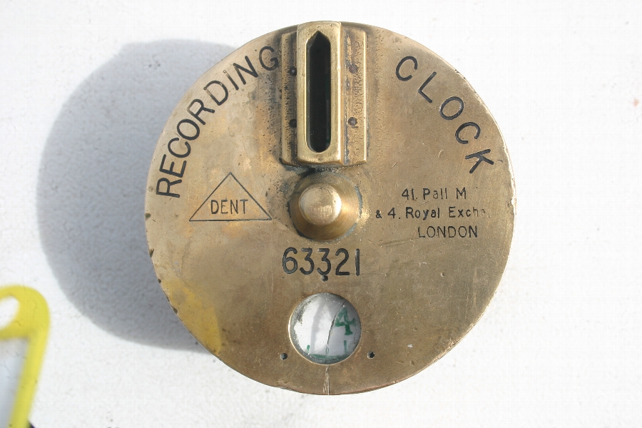 Antique RECORDING CLOCK 