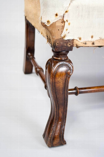 Antique Howard and Sons Country Sofa Camel Back