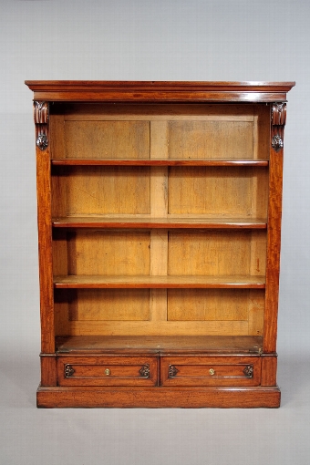 Antique Fine Quality Victorian Mahogany Bookcase 