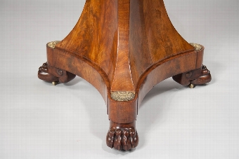 Antique Fine Empire Gueridon Table Original Condition