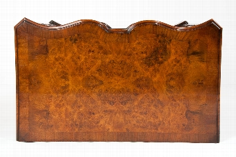 Antique Walnut Shaped Front Chest Of Drawers