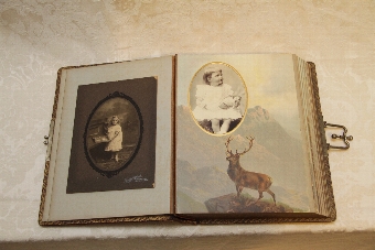 Antique Victorian Photograph Album
