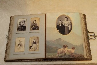 Antique Victorian Photograph Album