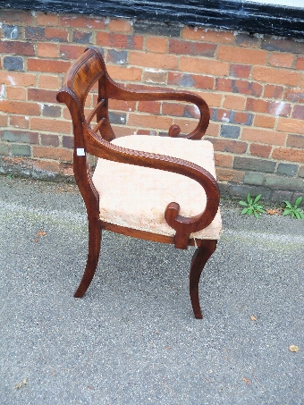 Antique Mahogany Carver Chair