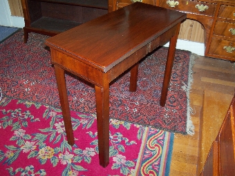 Antique narrow side table