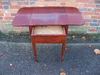 Antique Small Mahogany Pembroke Table