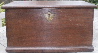 George III oak box