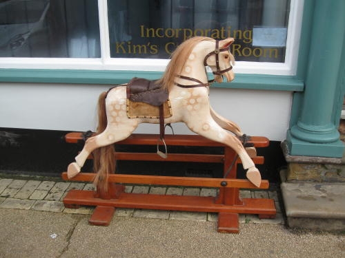 Childs rocking hot sale horse