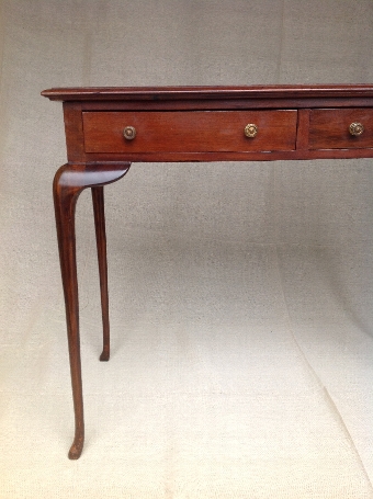 Antique A FINE ANTIQUE EDWARDIAN MAHOGANY LADIES WRITING OR OCCASSIONAL TABLE
