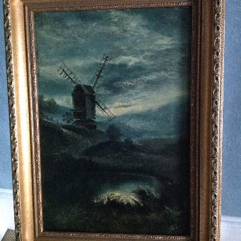 Antique G. LEVETT, OIL ON CANVAS 