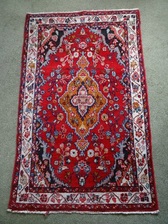 Antique FABULOUS ANTIQUE PERSIAN PURE WOOL RUG (5.9FT X 3.7FT) STUNNING COLOURS