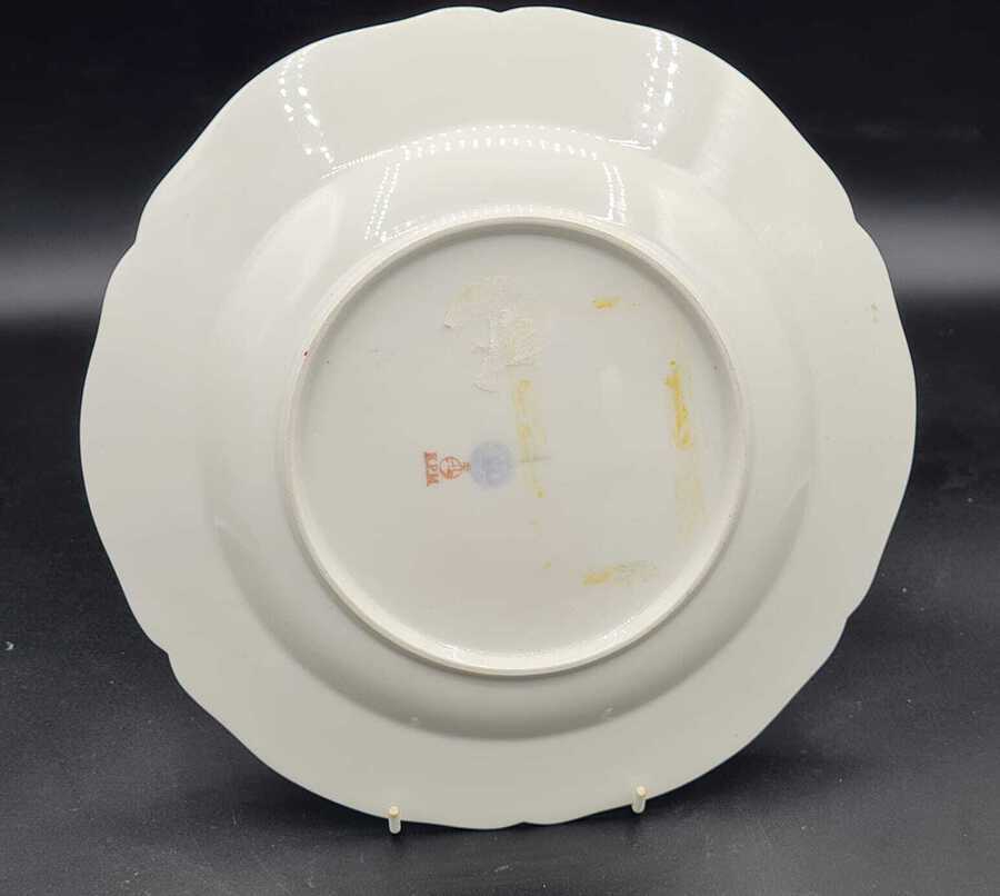 Antique Very Important Russian Plate From Wolkonsky Dinner Service Made By Kpm Factory