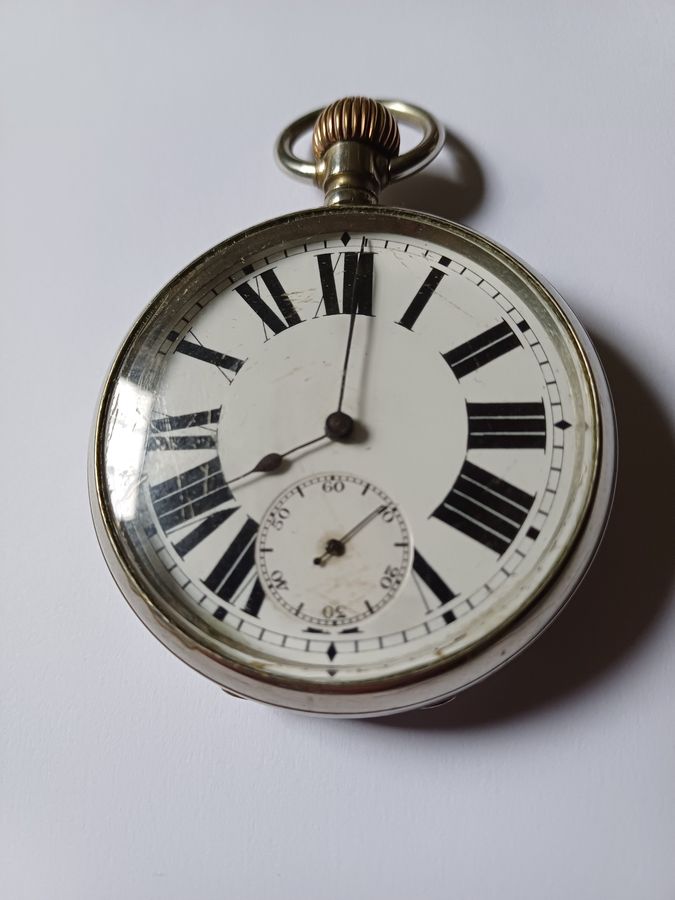 Rare Dublin and South East Railway Stationmaster or Guards Pocket watch issue no D & S. E. R. 27,...