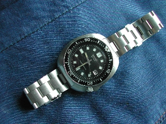 Antique Seiko Divers vintage automatic watch ref 6105 8119