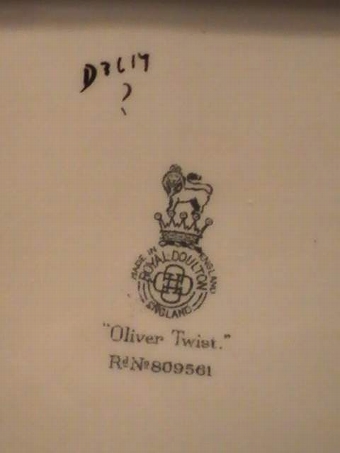Antique Royal Doulton Jug - Oliver Twist - D5716
