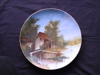 Montereau Charger signed E. Furlaud circa 1878 - Watermill