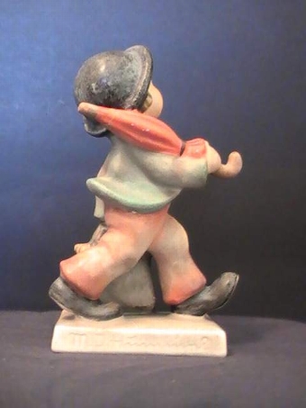 Antique Goebel Hummel figure 'The Merry Wanderer'