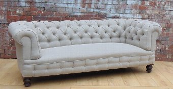 Antique Victorian Chesterfield Sofa