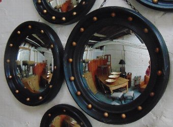Antique Vintage Convex Mirrors