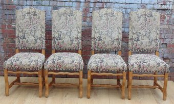 Antique Os Du Mouton Dining Chairs.