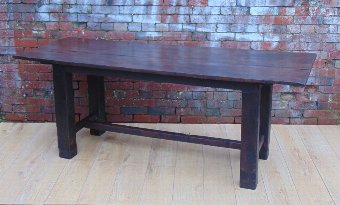 Oak Refectory Table.
