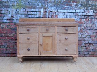 Victorian Pine Dresser Base.