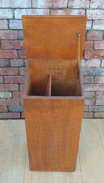 Antique French Baguette Bin