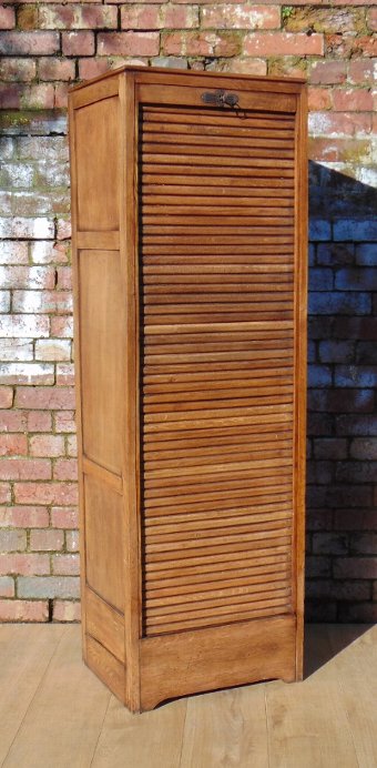 Tambour Front Filing Cabinet