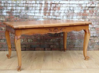Cherry Wood Draw Leaf Table