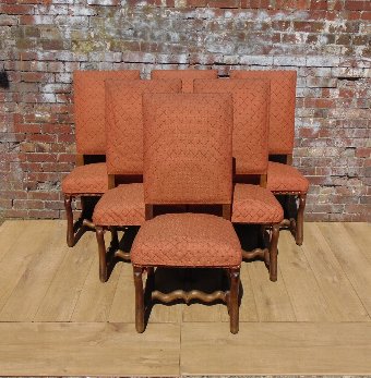 Set Of Six French Dining Chairs