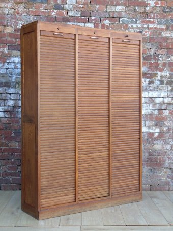 Tambour Front Filing Cabinet