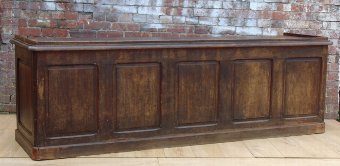 Antique French Shop Counter