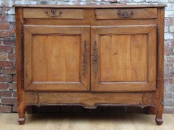 19c French Fruitwood Buffet