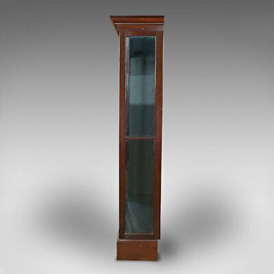 Antique Huge Antique Shop Cabinet, English, Retail Display Showcase, Victorian, C.1900