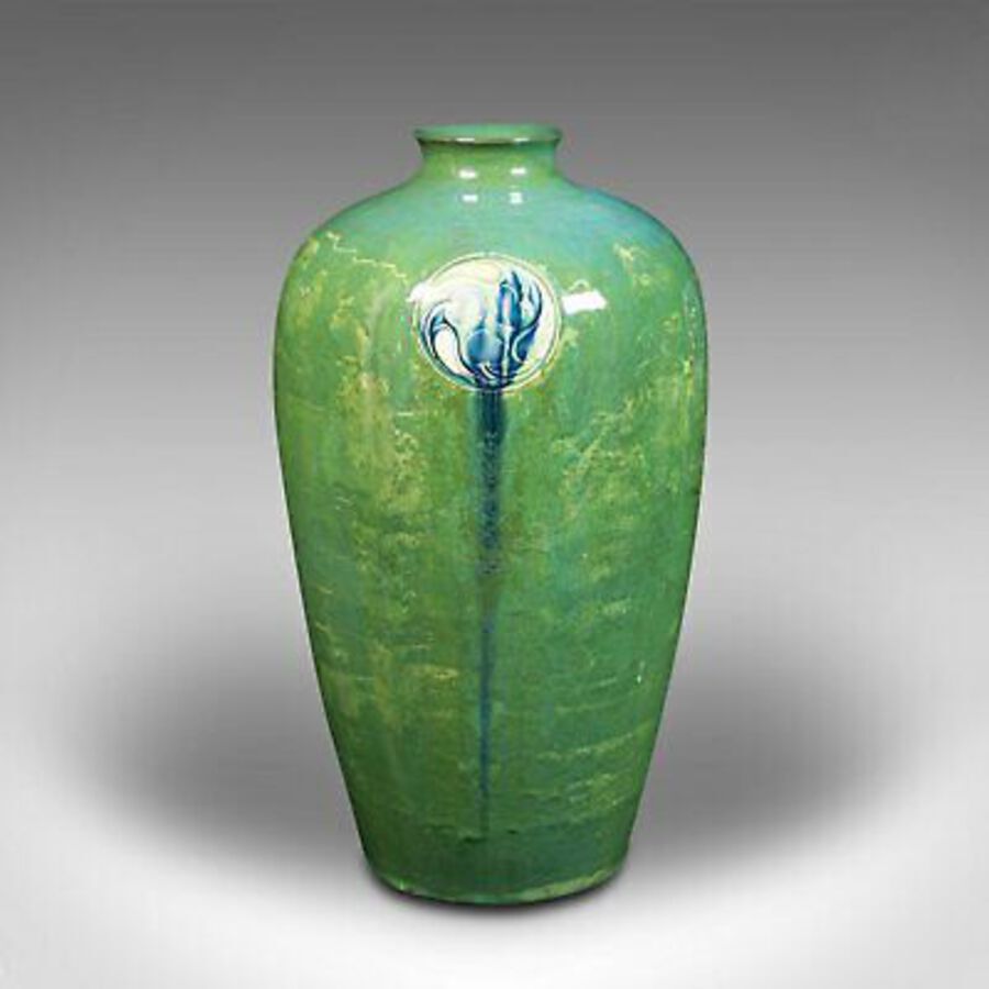Antique Antique Flaminian Vase, Art Nouveau, Moorcroft, Liberty, London, Edwardian, 1910