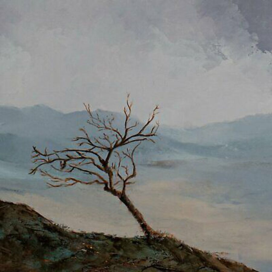Antique Large Dartmoor Landscape, Oil Painting, Moorland, Art, Original, 31